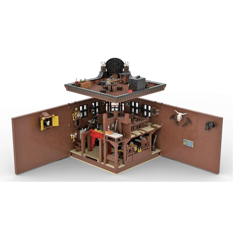 Western Frontier Saloon MOC Modular Building Kit - 2