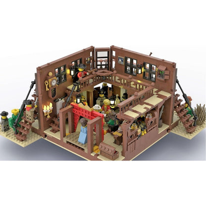 Western Frontier Saloon MOC Modular Building Kit - 4