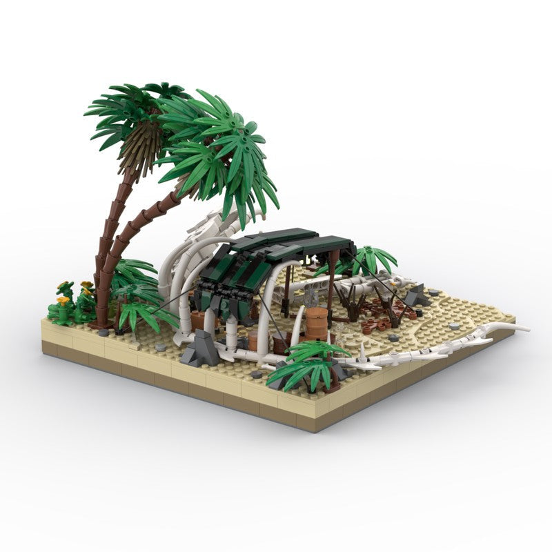 Whale Bone Camp Building Kit | Port Sauvage | LEGO-Compatible MOC - 4