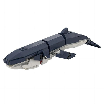 Whale Collection MOC Building Kit | Marine Life Animal Figure Models - 5