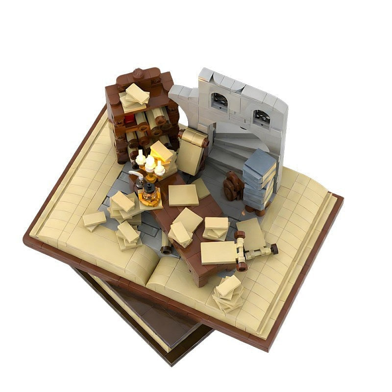 White City Wizard Archive MOC Diorama Building Kit - 4