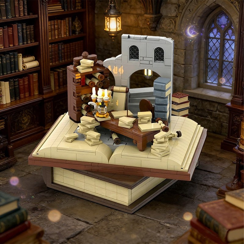 White City Wizard Archive MOC Diorama Building Kit - 6