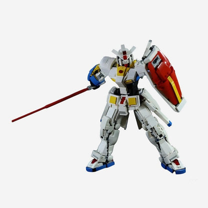 White Devil Mecha Robot MOC Building Kit | Futuristic Figure Model - 4