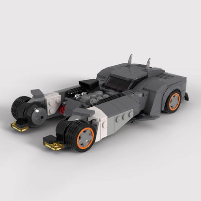 white knight batmobile building set | moc-51868 - 1