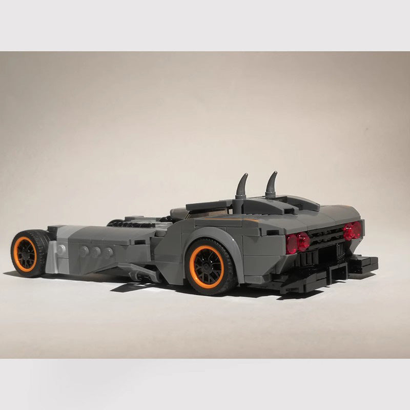 white knight batmobile building set | moc-51868 - 4