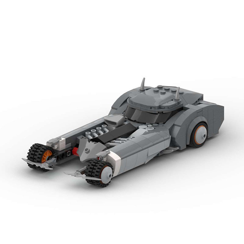white knight batmobile building set | moc-57578 - 1