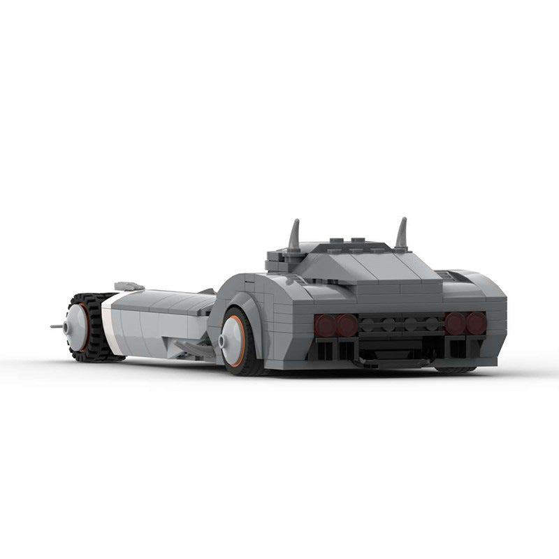 white knight batmobile building set | moc-57578 - 2