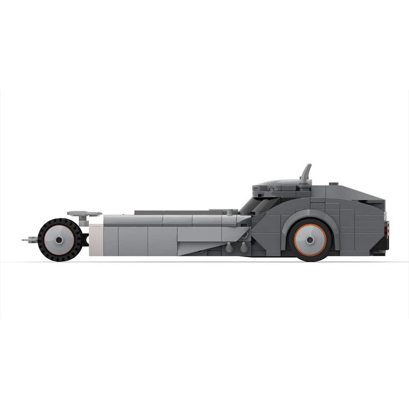 white knight batmobile building set | moc-57578 - 4