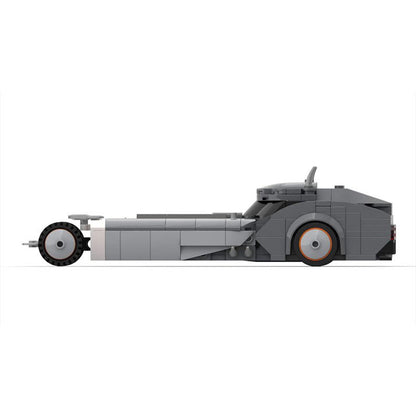 white knight batmobile building set | moc-57578 - 4