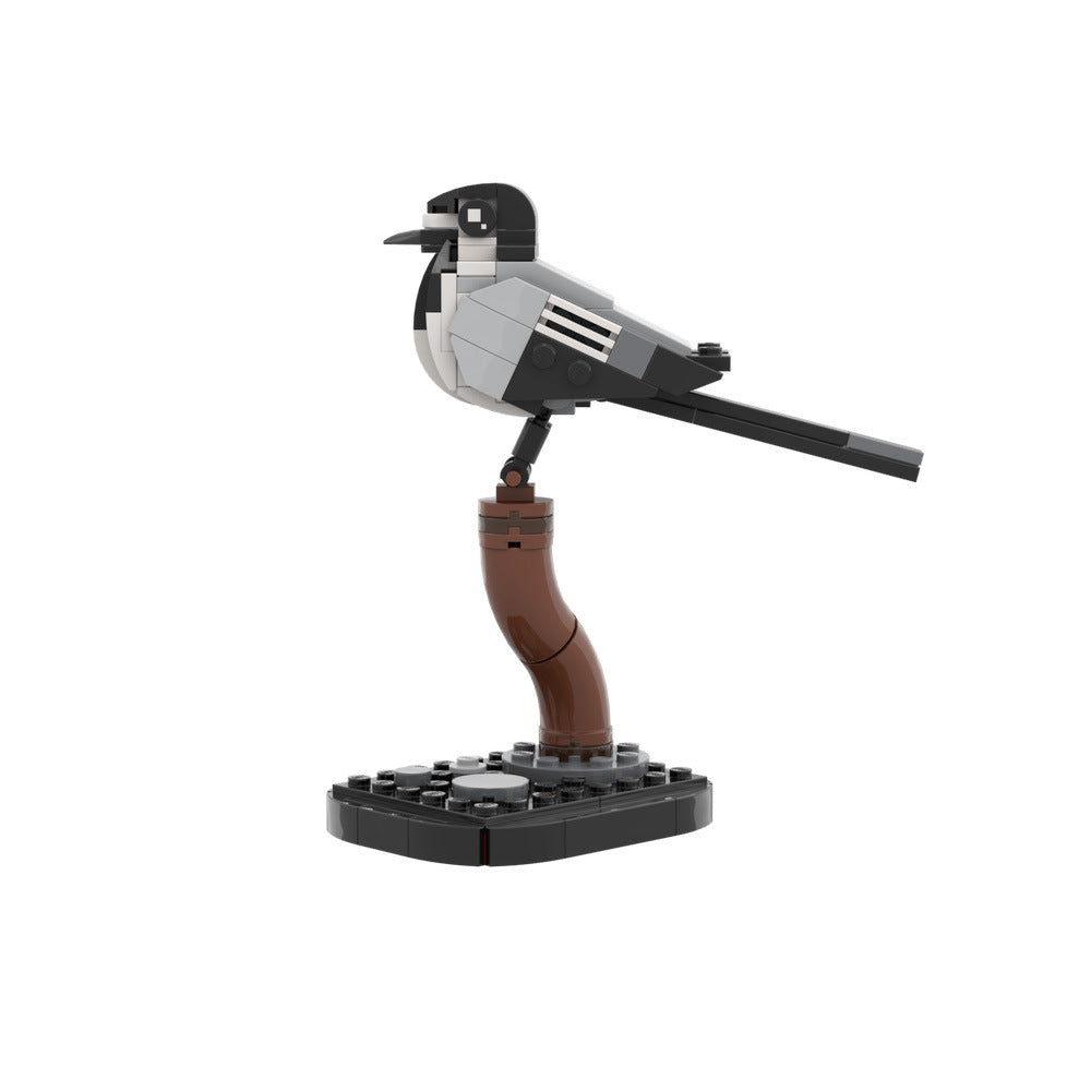 white wagtail building set | moc-177766 - 1