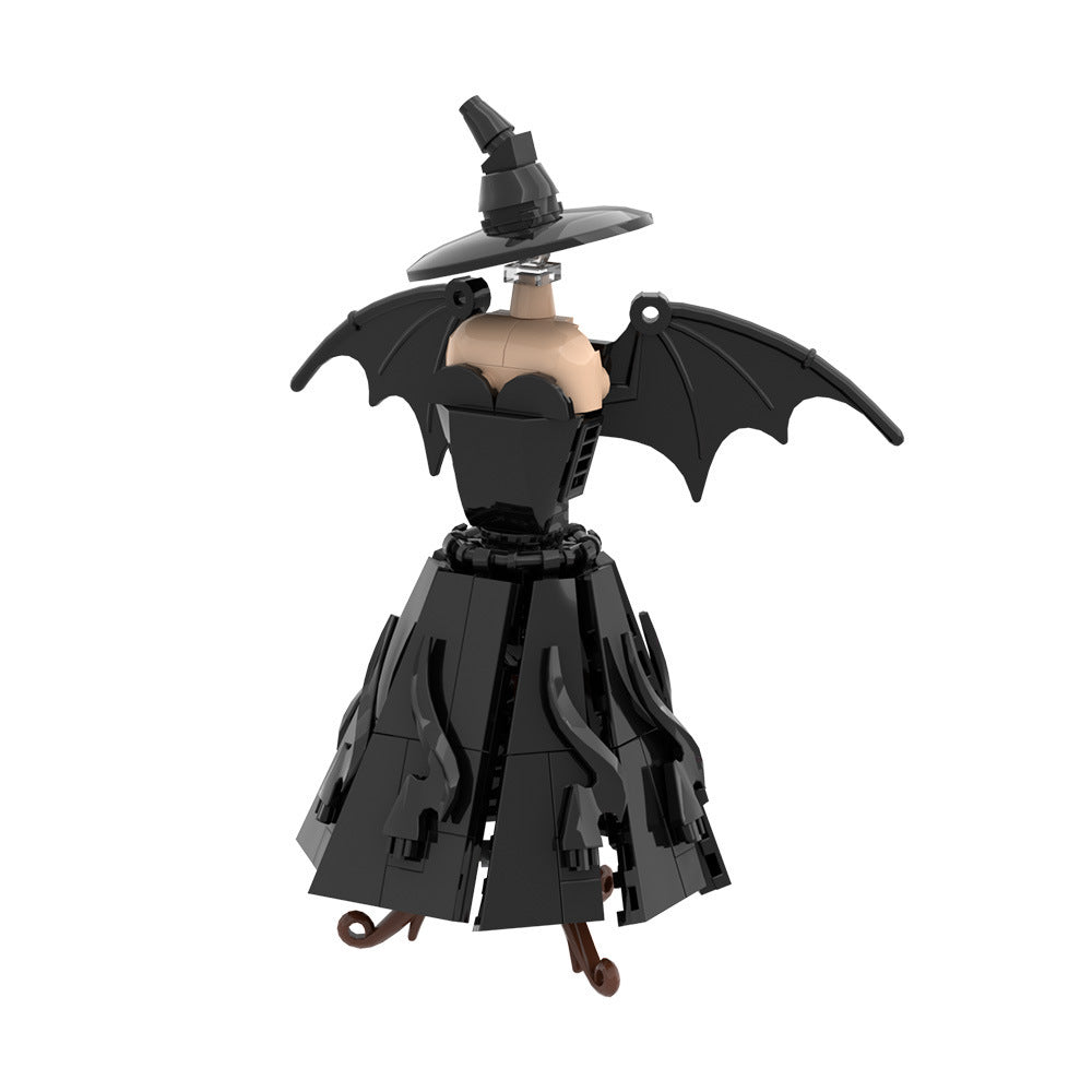 wicked witch dress building set | lego-compatible - 2
