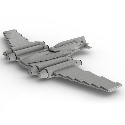 Wide-Wing Diplomatic Space Cruiser MOC Building Kit - 1