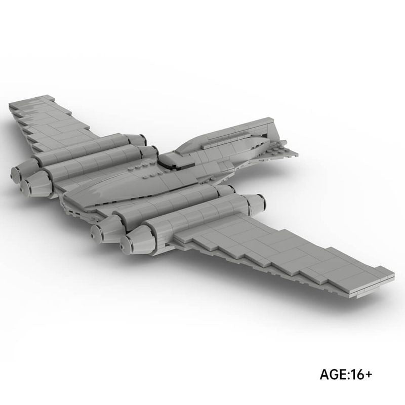Wide-Wing Diplomatic Space Cruiser MOC Building Kit - 2