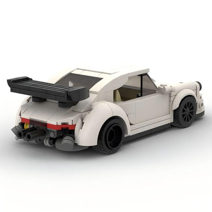 Widebody 911-Style Turbo Sports Car Building Kit | LEGO-Compatible MOC - 3