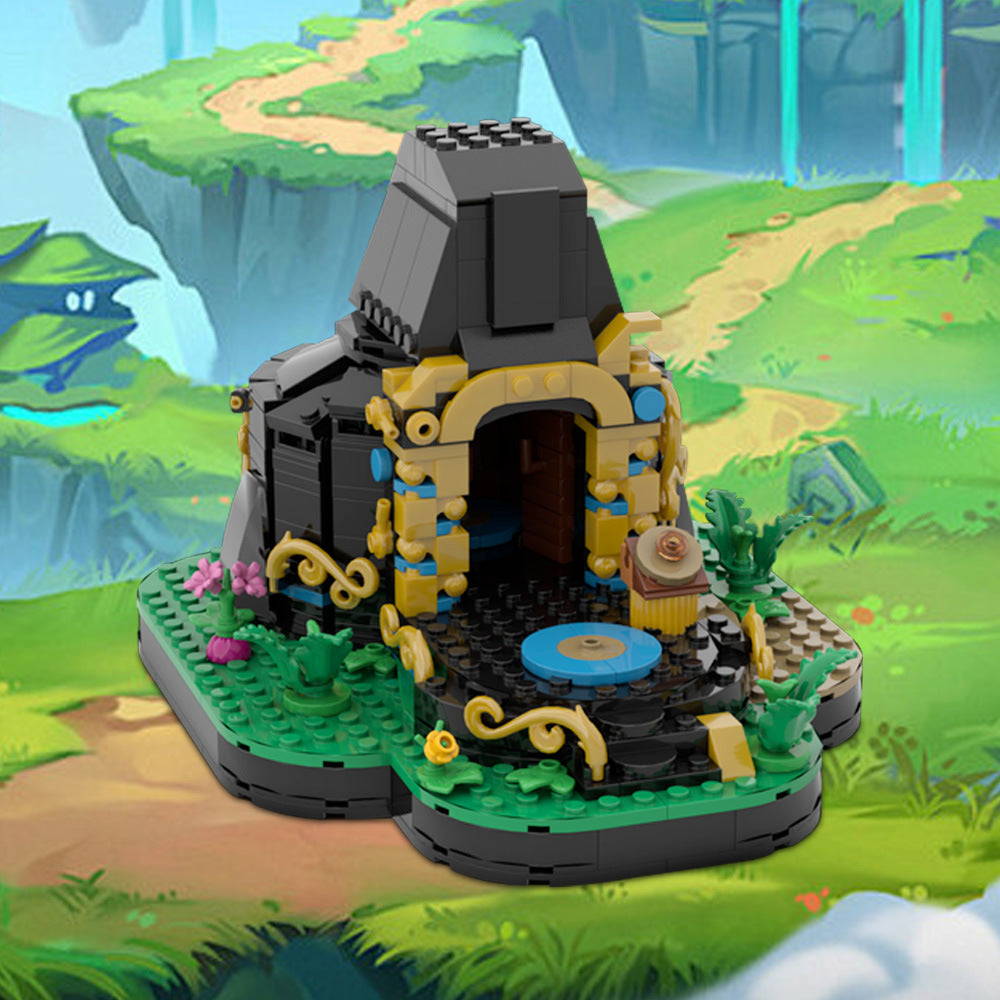 wild ancient shrine building set | zelda | moc-221622 - 3