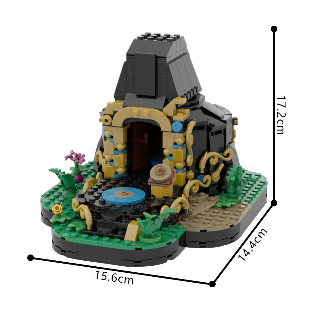 wild ancient shrine building set | zelda | moc-221622 - 4