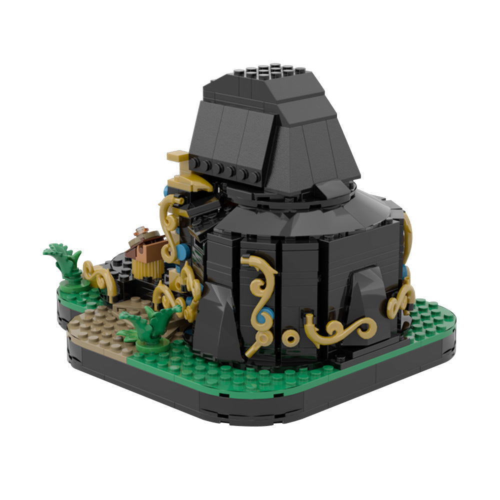 wild ancient shrine building set | zelda | moc-221622 - 6
