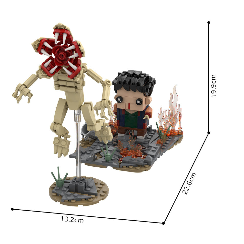 will's awakening scene building kit | stranger things | lego compatible moc - 2