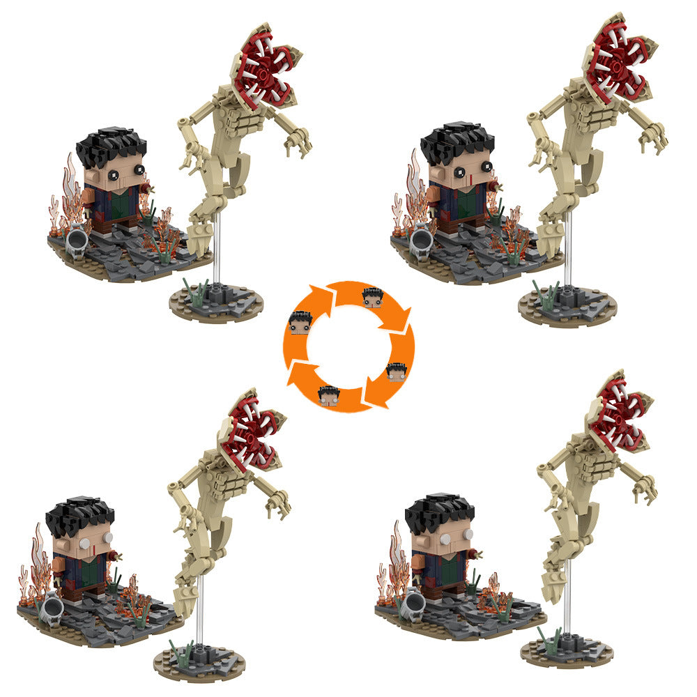 will's awakening scene building kit | stranger things | lego compatible moc - 5