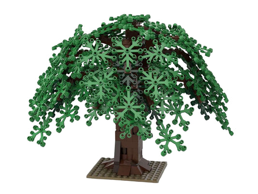 willow tree building set | moc-102188 - 1
