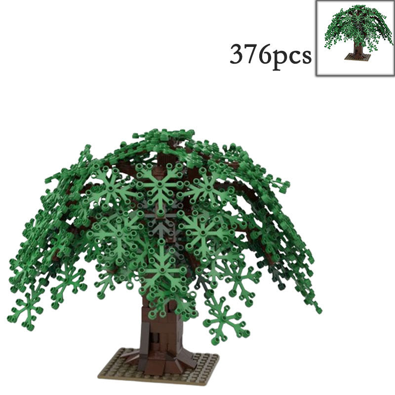 willow tree building set | moc-102188 - 2