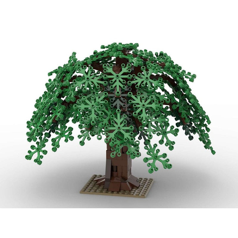 Willow Tree MOC Building Kit | Botanical Display Tree Model - 2