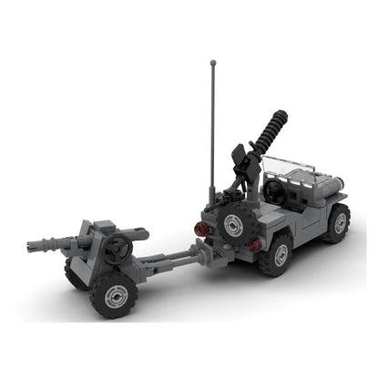 willys mb truck building set | moc-108751 - 2