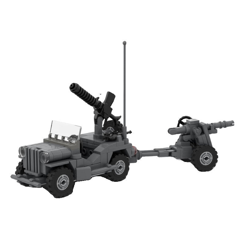 willys mb truck building set | moc-108751 - 3