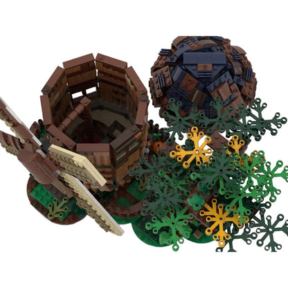 Windmill Building Kit | LEGO-Compatible MOC - 2