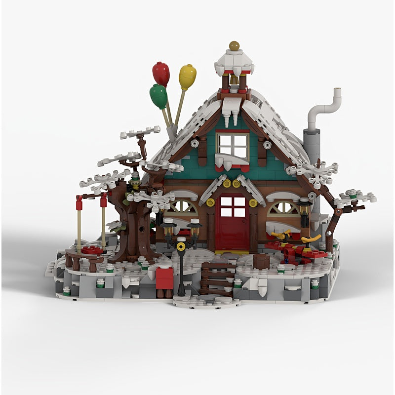 Winter Kindergarten Our Little Stars Christmas Village MOC Building Kit - 2