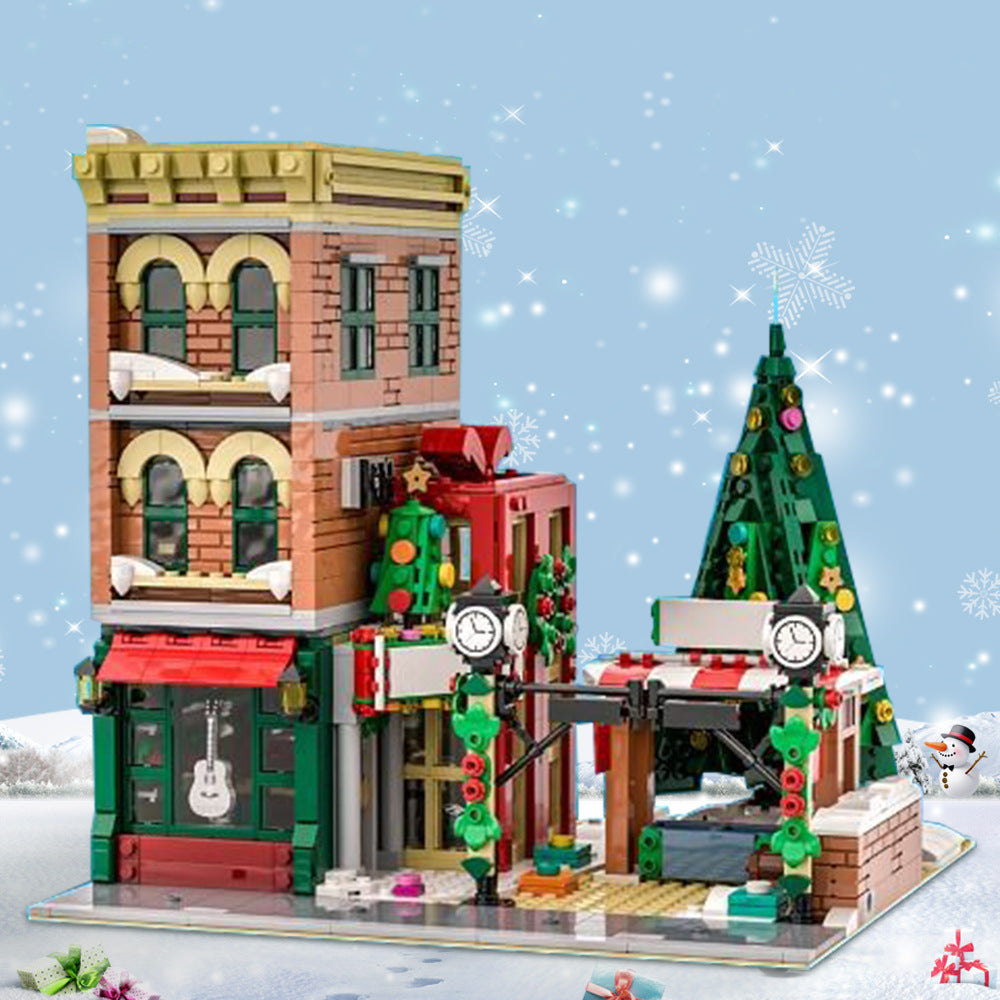Winter Modular Buildings Kit | LEGO-Compatible MOC - 2
