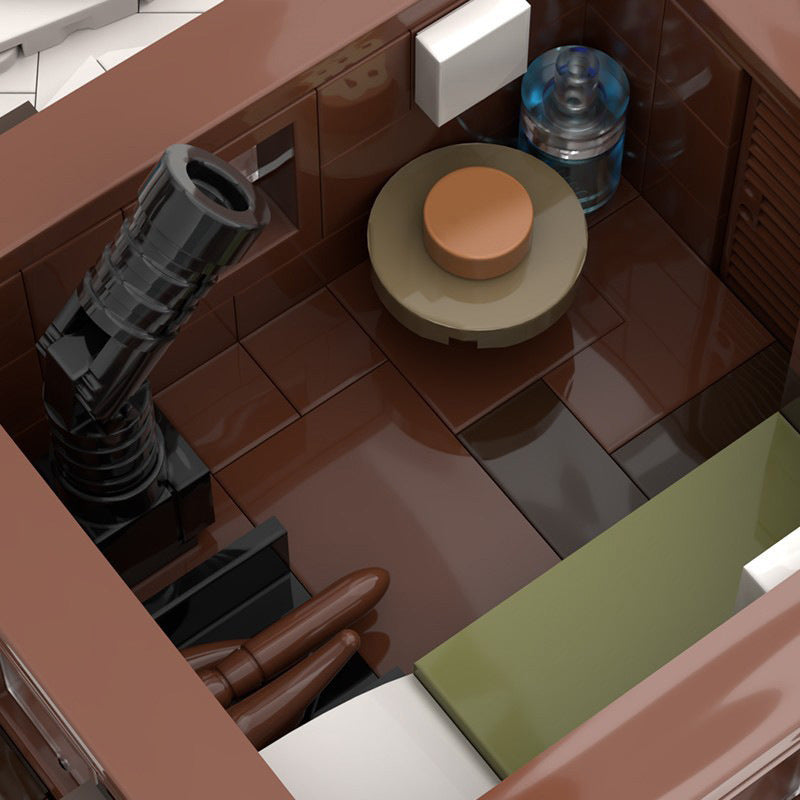 winter scene building set | moc-85879 - 5