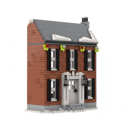 Winter Village House Building Kit | LEGO-Compatible MOC - 7