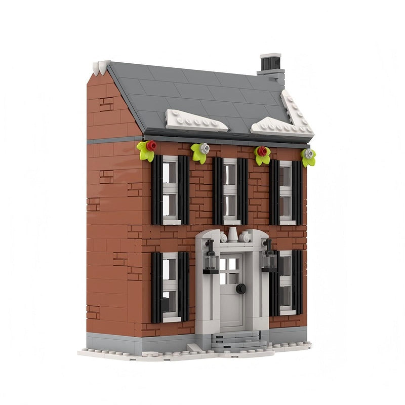 Winter Village House Building Kit | LEGO-Compatible MOC - 8