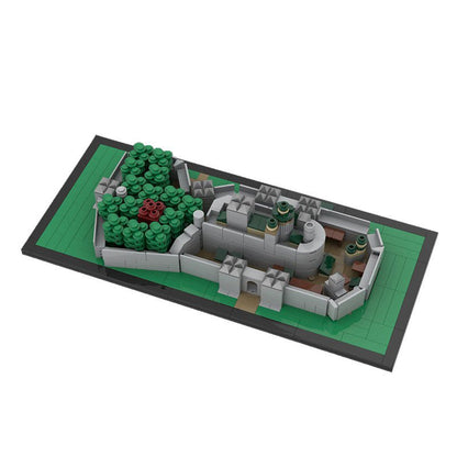 winterfell skyline building set | game of thrones | moc-23049 - 1