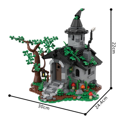 witch's house building kit | moc-215423 - 4