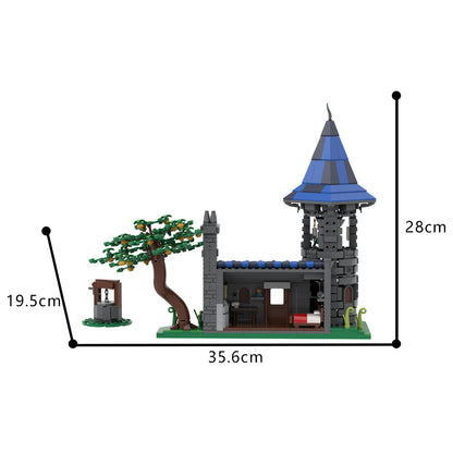 wizard's manor building set | lego compatible - 4