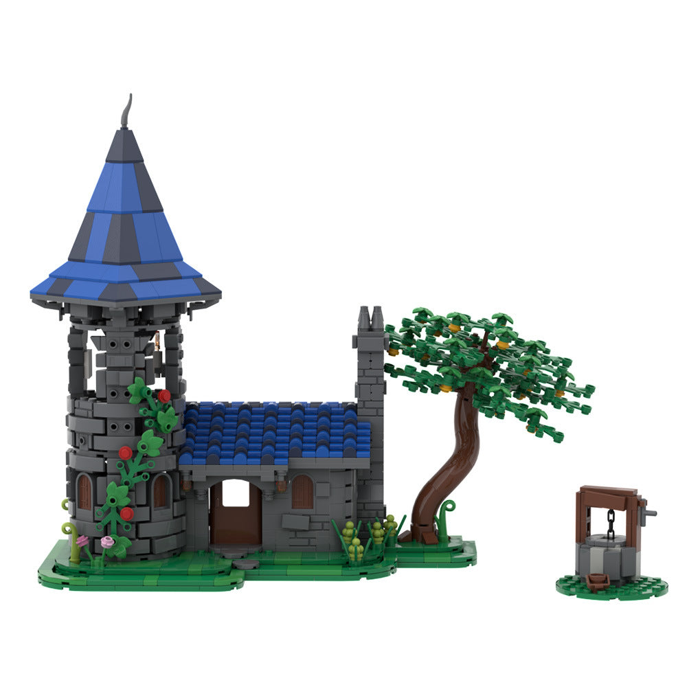wizard's manor building set | lego compatible - 5