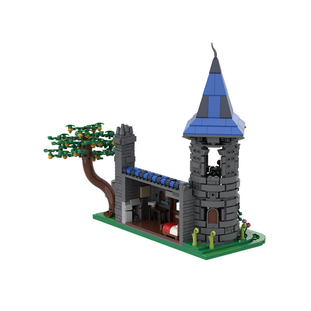 wizard's manor building set | lego compatible - 6