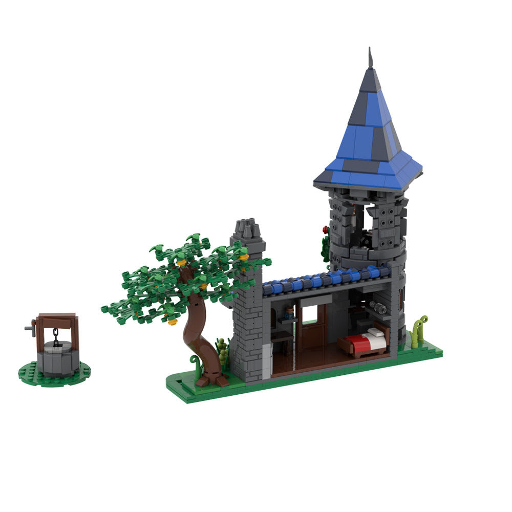wizard's manor building set | lego compatible - 7