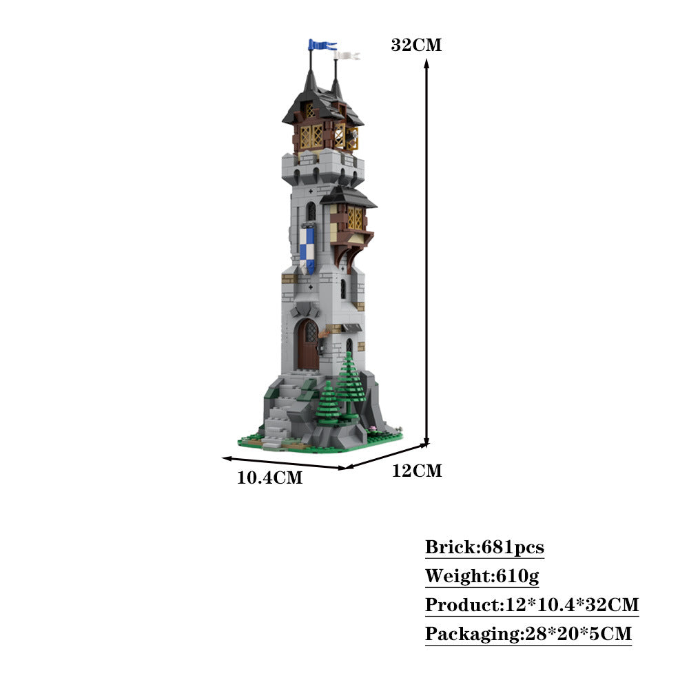 wizard's tower building set | moc-117200 - 2