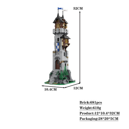wizard's tower building set | moc-117200 - 2