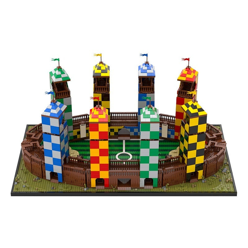 Wizarding Fantasy Flying Sport Stadium MOC Building Kit - 2