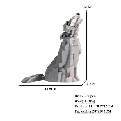 wolf building set | moc-7509 - 4
