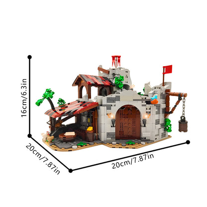 wolfpack den building set | moc-193205 - 3