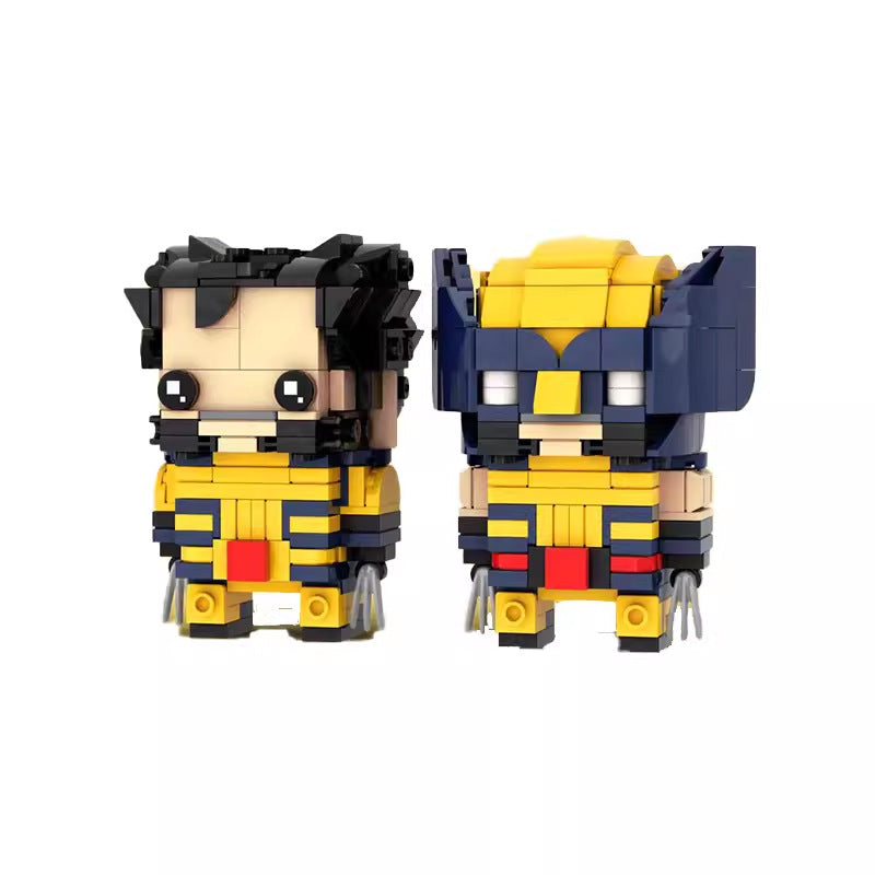wolverine brickheadz lego moc | deadpool & wolverine | moc-158425 - 2
