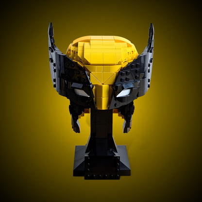 wolverine cowl helmet building set | x-man | moc-204062 - 1