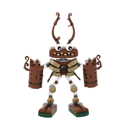 wood monster building set | my singing monsters | lego compatible - 4