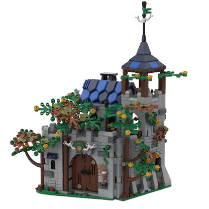 Woodland Forest Castle MOC Medieval Stronghold Building Kit - 1