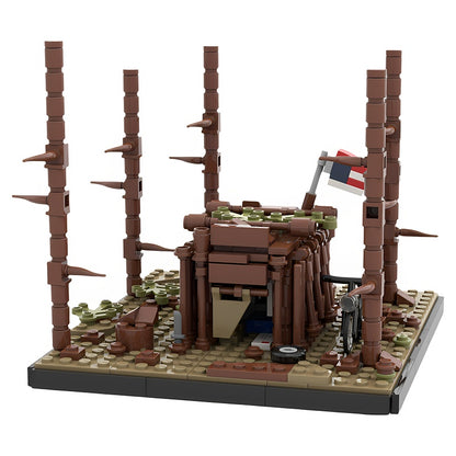 Woodland Hideout Fort Diorama MOC Building Kit - 1